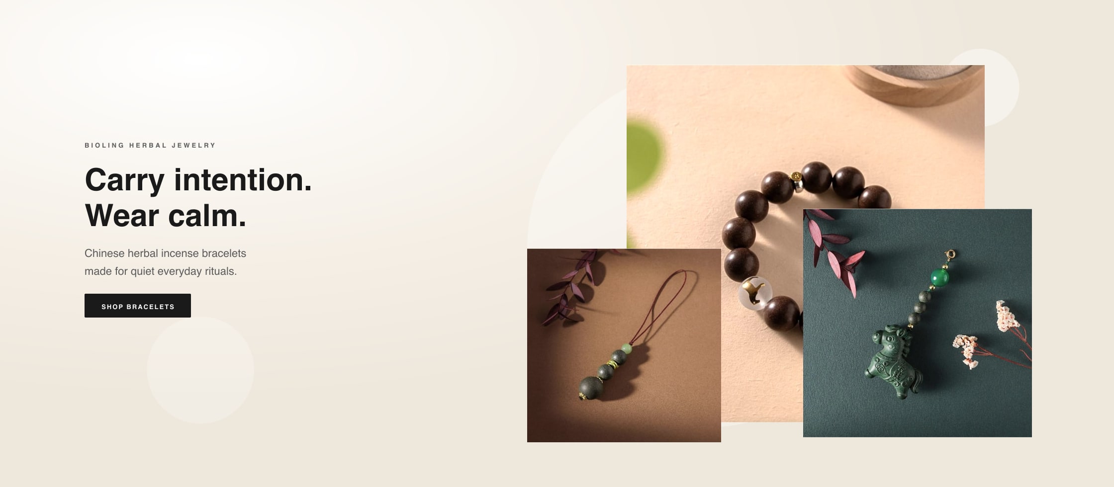 Carry intention. Wear calm.