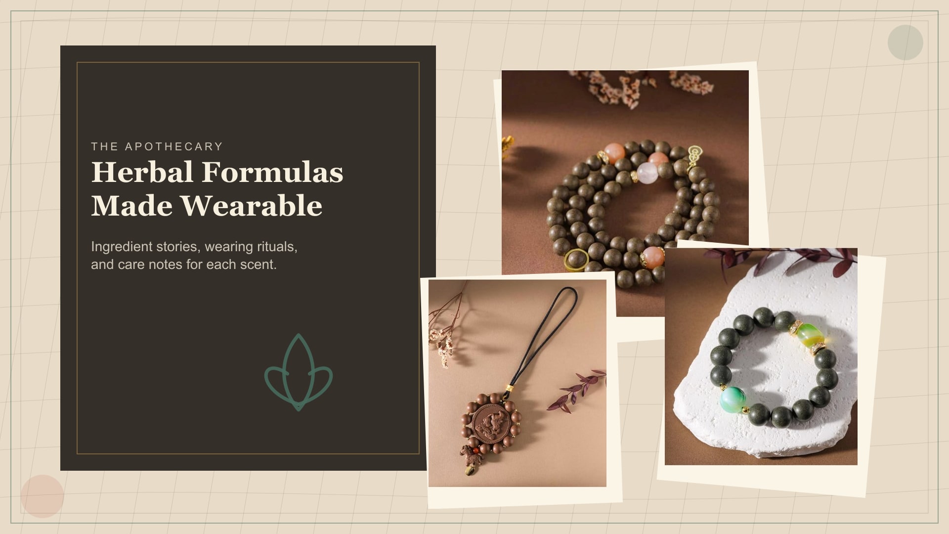 BioLing herbal formula ritual collage