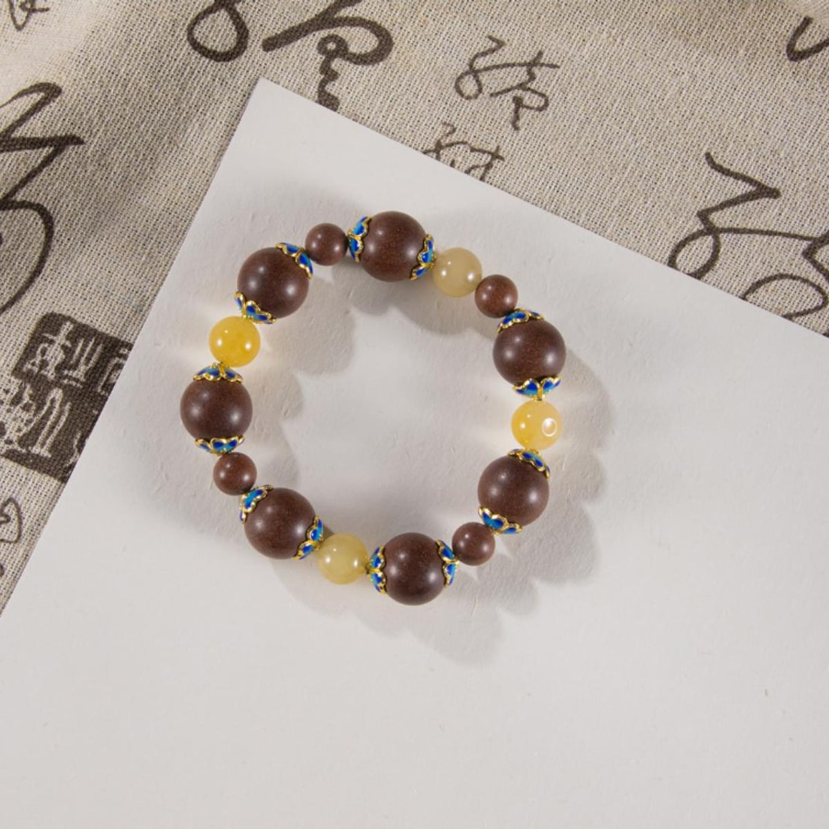 # 琥珀光 Finished Bracelet / # 琥珀光
