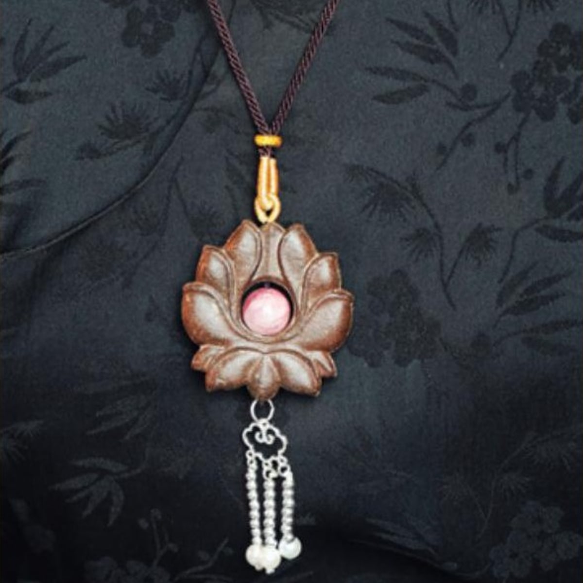 古莲花-小-山泉白茶方 Bare Pendant / 古莲花-小-山泉白茶方