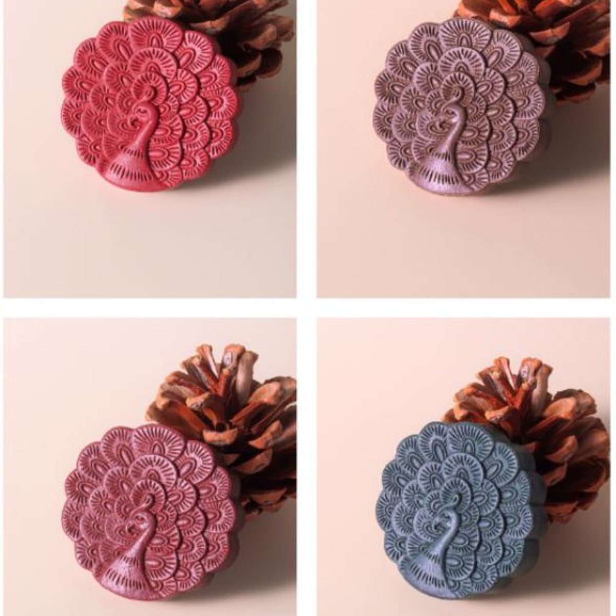 鱼化龙扣-中间有孔 Bare Pendant / 鱼化龙扣-中间有孔