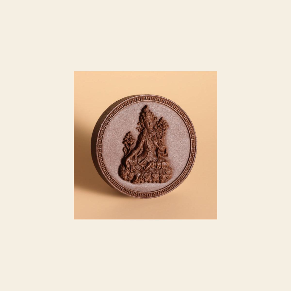 绿度母-异形-双面 Bare Pendant / 绿度母-异形-双面